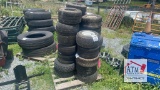 Pallet of Golf Cart Tires