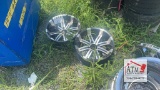 (2) Golf Cart Mag Wheels