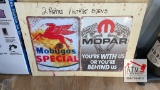 NEW (2) Retro Vintage Signs