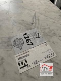 (2) Carraro Bianco - Postform Lam. Countertops