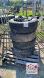 (4) Chevrolet 8-Lug Tires/Wheels