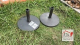 (2) Umbrella Stands