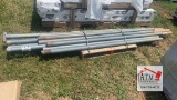 (10) Metal Fence Posts