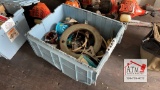 Tote of Misc. Parts