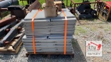 Pallet of Shelving w/ Clips