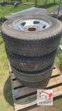(4) Dodge Ram 8-Lug Wheel/Tires