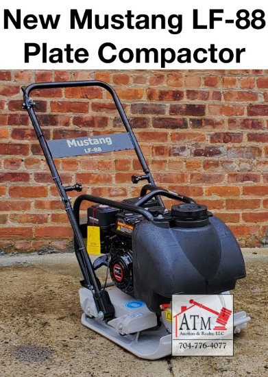 NEW JBX Mustang LF 88D Plate Compactor