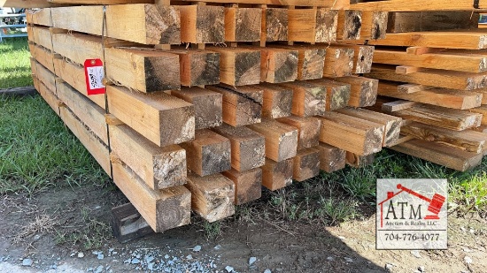 (35) 4x4 Pine Lumber (8')