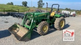 John Deere 5075E Tractor w/ Loader 74