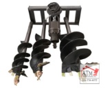 NEW Greatbear Auger w/ Bits - Skidsteer Attach