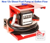 NEW 12V Diesel Pump w/ High Accuracy Flow Meter