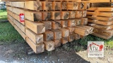 (35) 4x4 Pine Lumber (8')