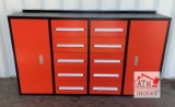 NEW 10 Drawer & 2 Cabinet Tool Box w/ Tools