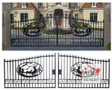 NEW 20' Estate Gate w/ Deer