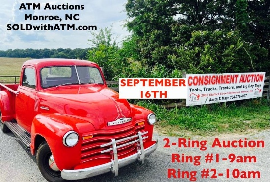 Early Fall Equipment Auction Ring 2