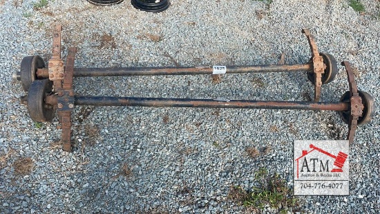 (2) Axles