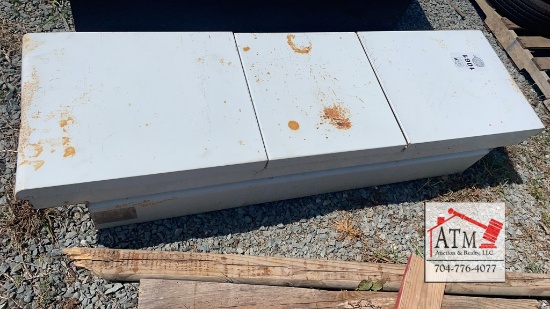 White Truck Toolbox