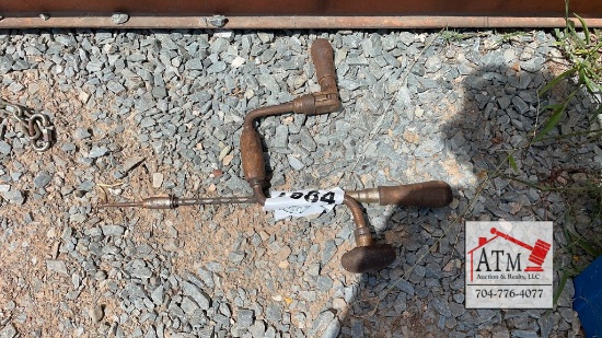 (2) Antique Drills