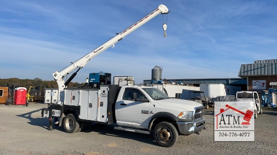 2017 Dodge Ram 5500 Crane Truck