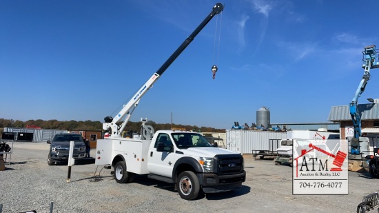 2013 Ford F-550 Crane Truck