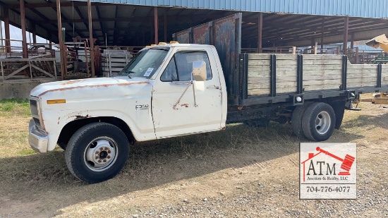 1985 Ford F-350 14' Flat Bed
