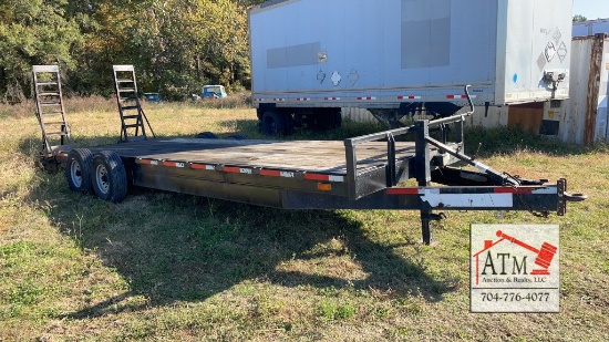 2014 Equipment Trailer 22’ + 2’ (No Title)