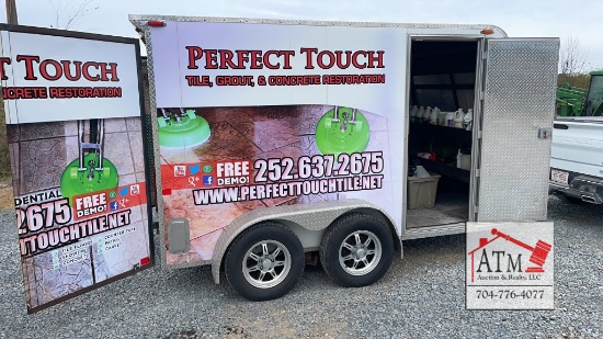 2014 Tile, Grout, Concrete Cleaning Trailer