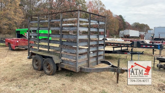 10’ Livestock Trailer (No Title)