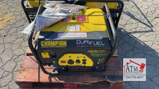 NEW Champion Dual Fuel Generator