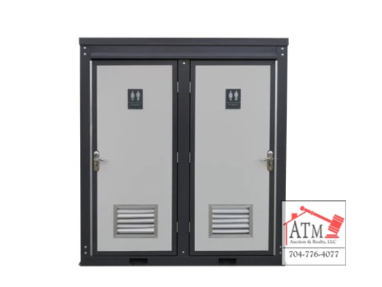 NEW Bastone 110V Portable Toilets w/ Double Stalls