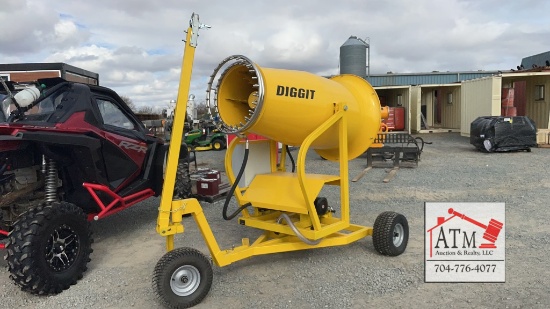 NEW DIGGIT DH65 Dust Control Mister Fan