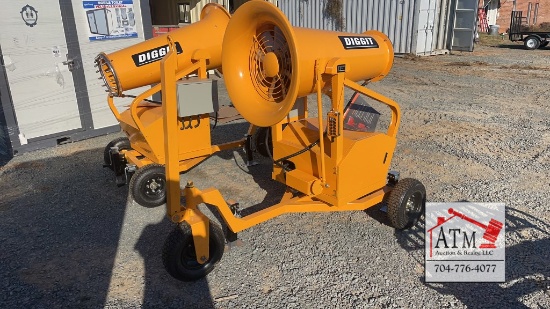 NEW DIGGIT DH35 Dust Control Mister Fan