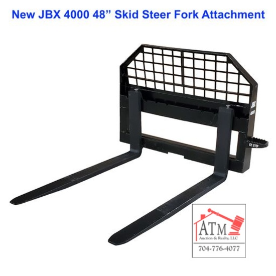 NEW JBX 4000 48" Forks - Skidsteer Attachment