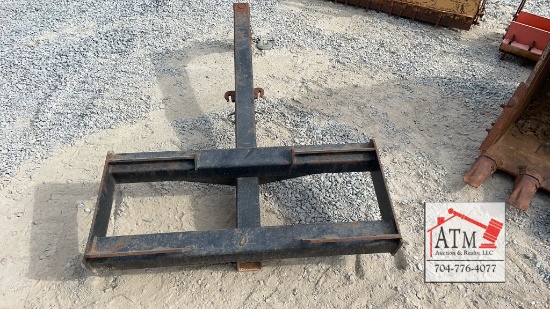 Boom Pole - Skidsteer Attachment