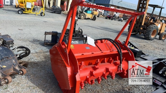 81” TOPCAT Drum Mulcher - Skidsteer Attachment