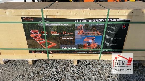 NEW Paladin 32" Cutting Capacity Portable Sawmill