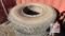 (4) 10.00R20 Split Rim Tire-Wheels