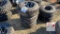 (3) Golf Cart Wheel Assembly