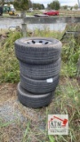 (4) 6 Lug Chevrolet 265/60R17 Wheels