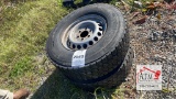 (2) 6 Lug 245/75R16 Tires