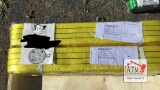 (2) NEW Chokers 6600 LB SWL - Approx 19.5' Long