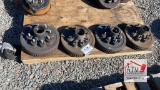 (4) 7K Trailer Hubs