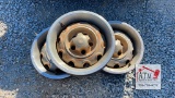 (3) 5-Lug 14” Wheels