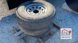 (3) 8-Lug 235/85R16 Trailer Tires
