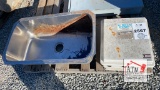 Keen Pump Control Box & Stainless Sink