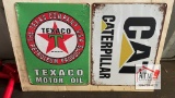 (2) NEW Retro Vintage Signs