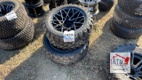 (2) Golf Cart Tire Assembly