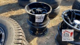 (2) Golf Cart Wheels
