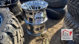 (2) Golf Cart Wheels