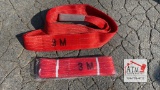 (2) 10000 Lb. X 9' Choker Sling